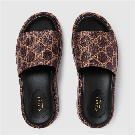 gucci slice|gucci slip on women.